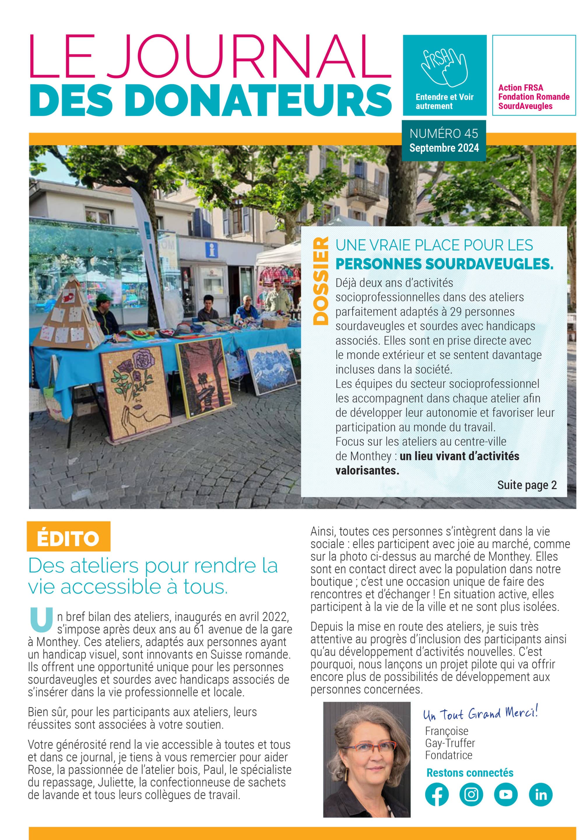 FRSA - Journal des donateurs n°44