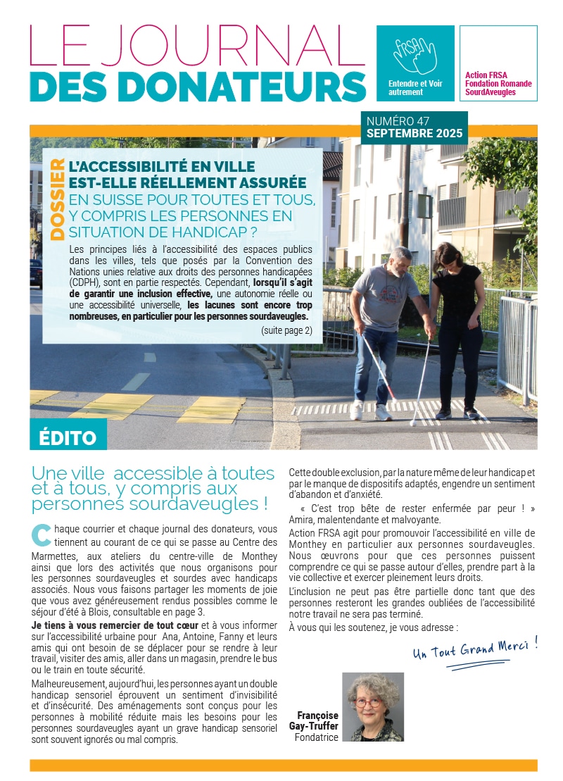 FRSA - Journal des donateurs n°44