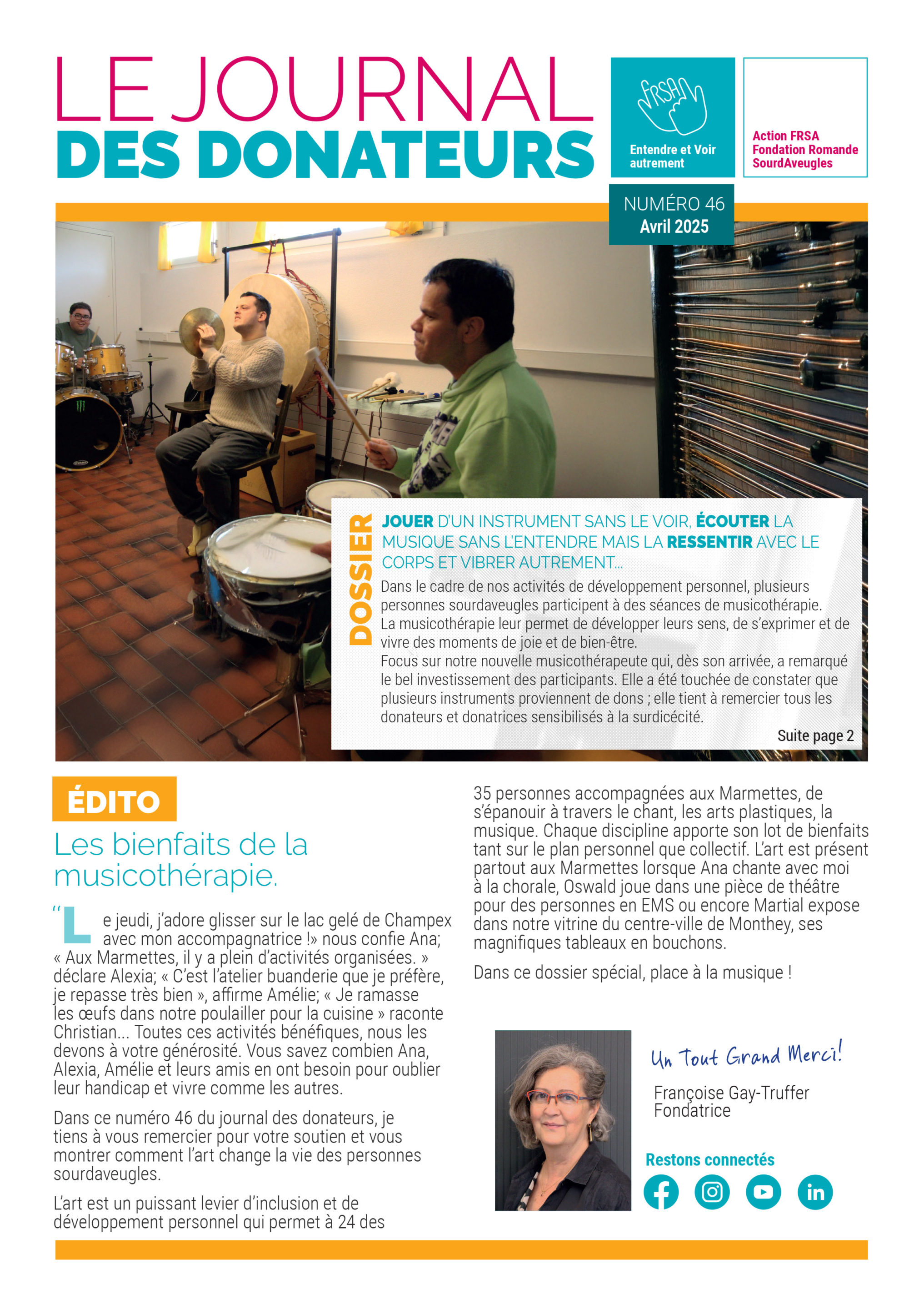FRSA - Journal des donateurs n°44