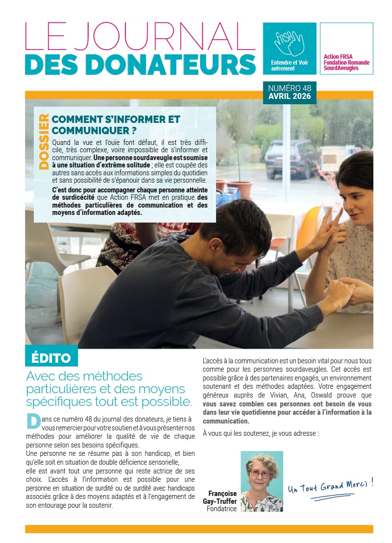 FRSA - Journal des donateurs n°44